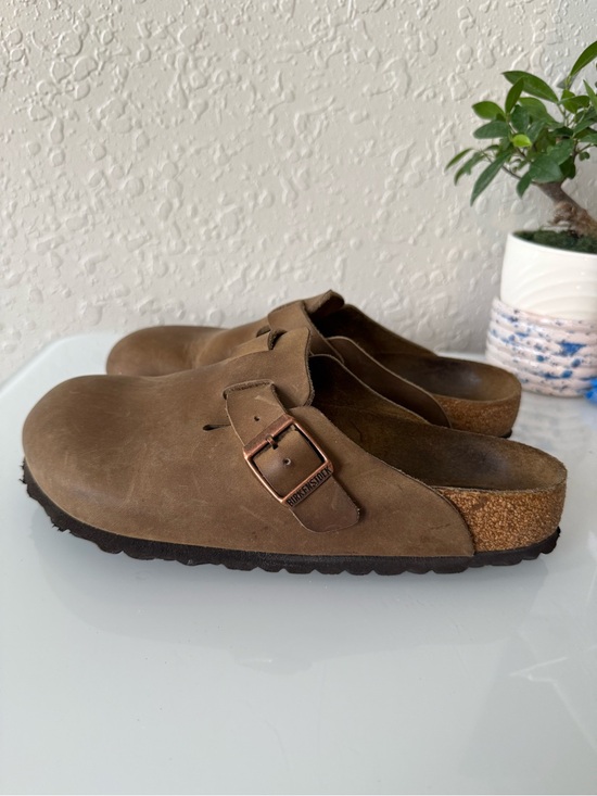 Birkenstock Shoes - Birkenstock Boston Leather Mule